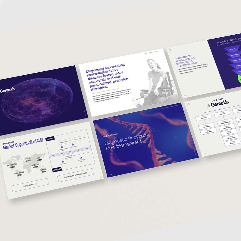 GenieUs Presentation Design
